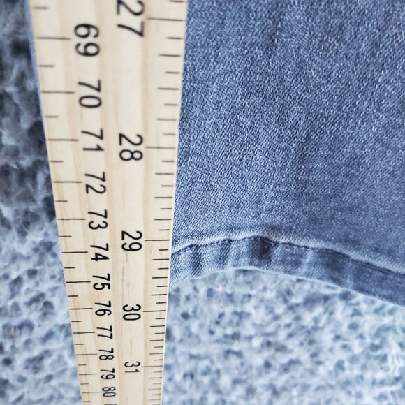 J.Jill Jeans Womens Size 16 Gray Boyfriend Straight Leg Ankle Stretch Denim - Picture 9 of 14